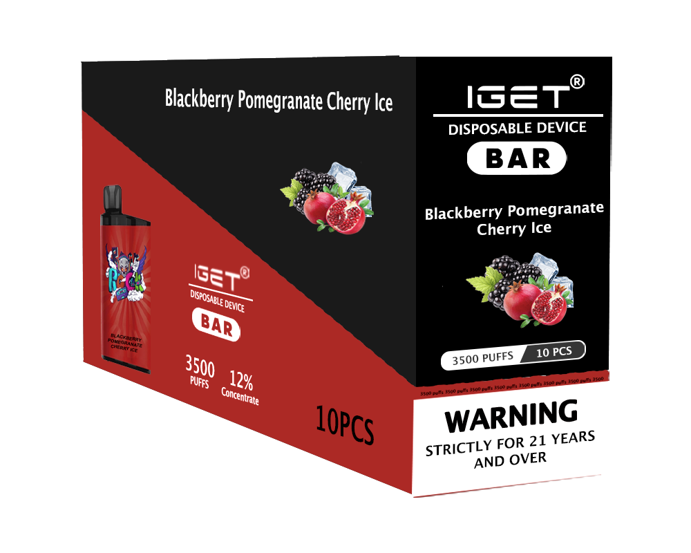 IGET Bar Blackberry Pomegranate Cherry Ice