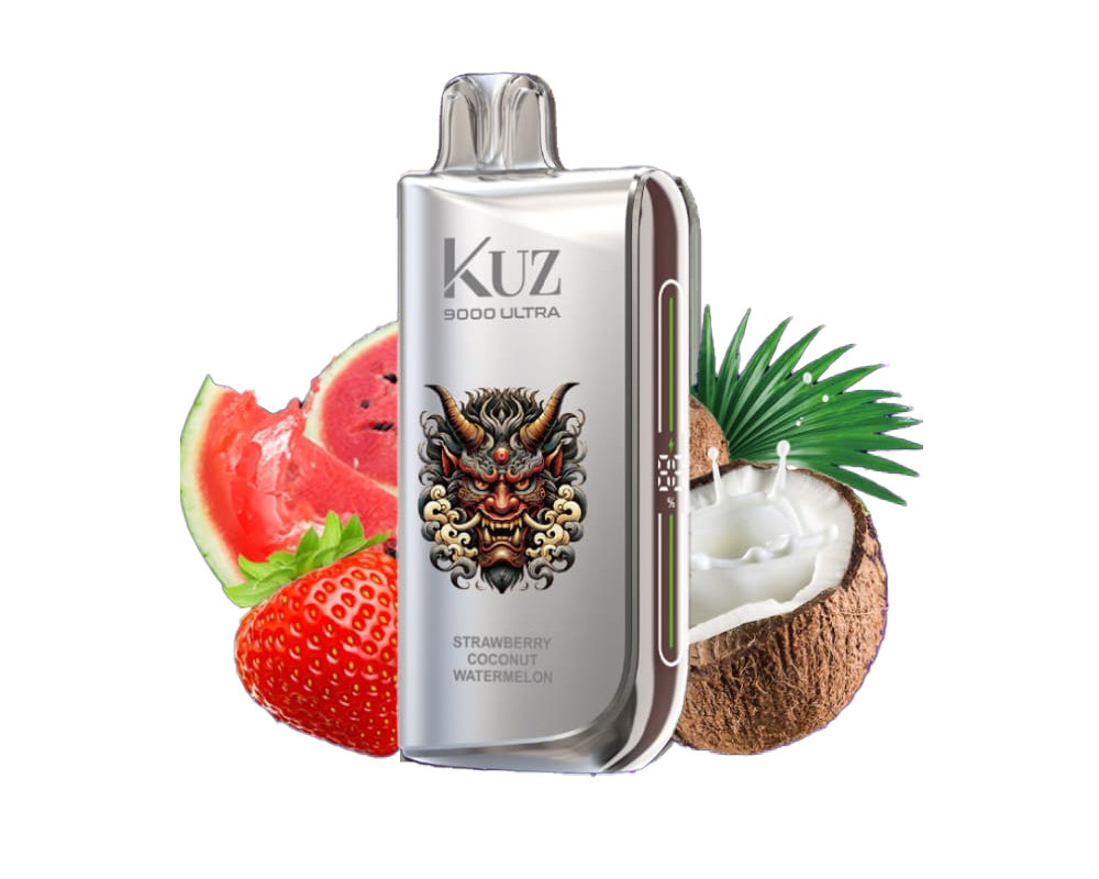 kuz ultra 9000 vape strawberry coconut watermelon