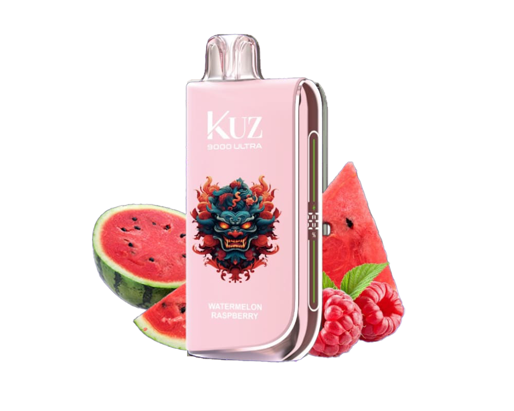 kuz ultra 9000 vape watermelon raspberry